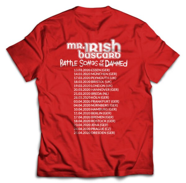 2020 TourShirt Back